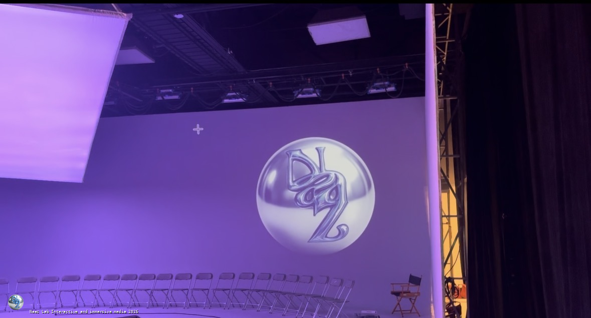 Projection mapped runway